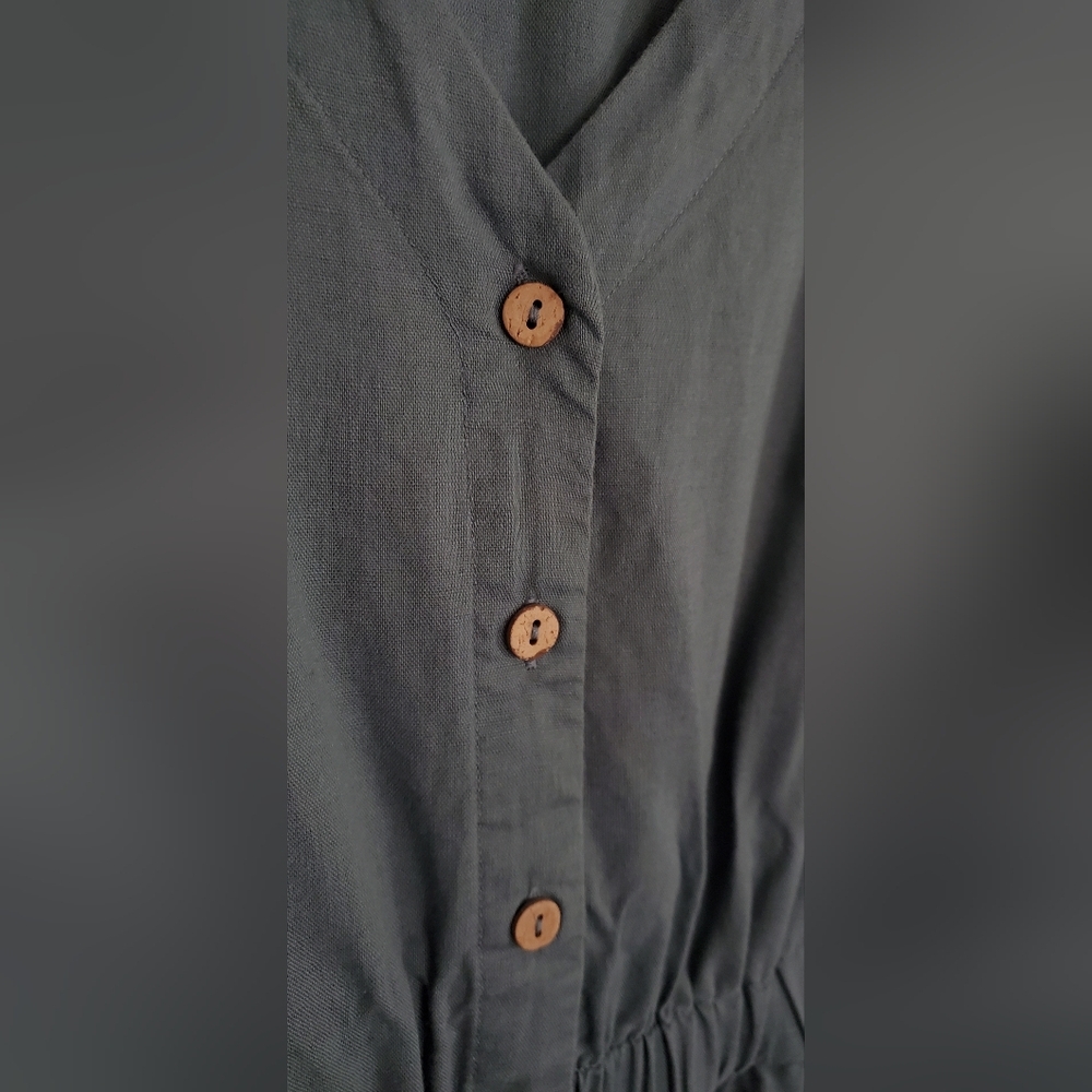 Grae Cove Button Down Dress Size Small - Picture 3 of 5